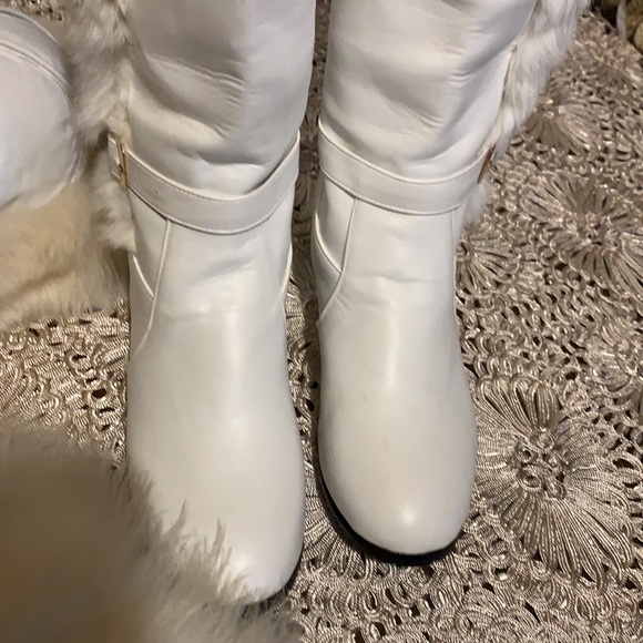 New thigh high boots fur trim - Picture 3 of 10